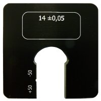 Calibre de inserção de limite