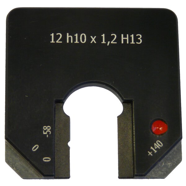 Calibre de inserção de limite com boca única e design plano 70-80mm
