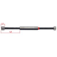 Medidor de rosca de rosca padrão métrica DIN ISO 13 (M) com extensão de haste M20 (x2.50)